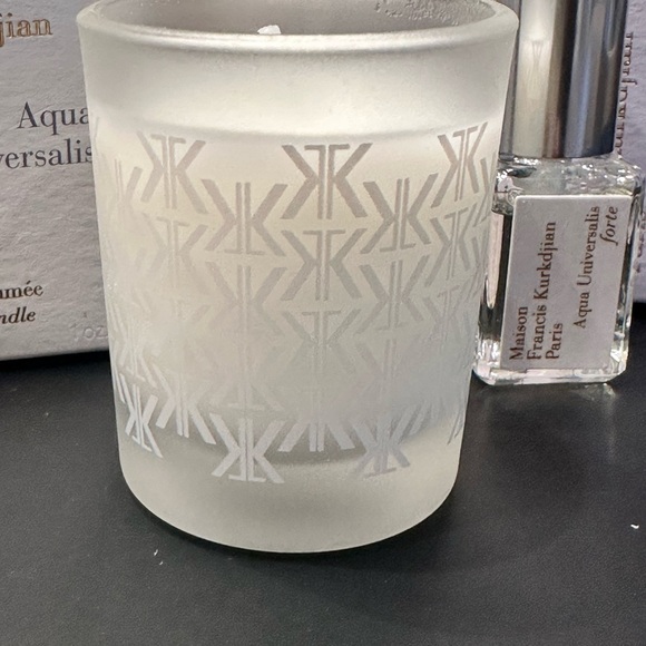 Maison F Kurkdjian Aqua Universalis candle and perfume sample. New with boxes. - Picture 3 of 4